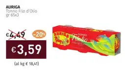 Prezzemolo e Vitale AURIGA Tonno Filo d'Olio offerta
