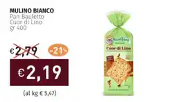 Prezzemolo e Vitale MULINO BIANCO Pan Bauletto Cuor di Lino offerta