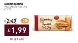 Prezzemolo e Vitale MULINO BIANCO Pagnottelle Hot Dog offerta