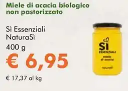 NaturaSì Sì essenziali natura sì offerta