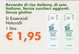 NaturaSì Sì essenziali naturasì offerta