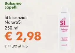 NaturaSì Sì essenziali natura si offerta