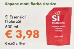 NaturaSì Sì essenziali naturasì offerta