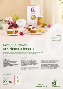 NaturaSì Sì essenziali naturasì offerta