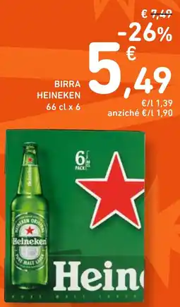 Spazio Conad Birra heineken offerta