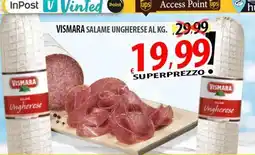 Il Genio Supermercato Vismara salame ungherese offerta