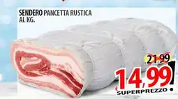 Il Genio Supermercato Sendero pancetta rustica offerta