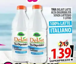 Il Genio Supermercato Yma delait latte alta digeribilita senza lattosio offerta