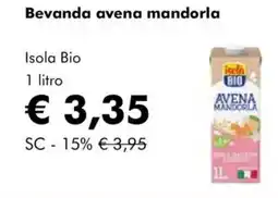 NaturaSì Bevanda avena mandorla isola bio offerta