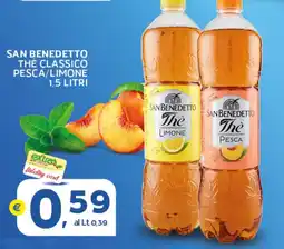 Extra Supermercati San benedetto the classico pesca/limone offerta