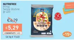 Prezzemolo e Vitale NUTRIFREE Pinsa Senza Glutine offerta