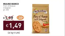 Prezzemolo e Vitale MULINO BIANCO Fiori d'Acqua Integrali offerta