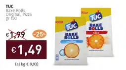 Prezzemolo e Vitale TUC Bake Rolls Original, Pizza offerta
