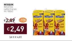 Prezzemolo e Vitale NESQUIK Bevanda Latte/Cacao offerta