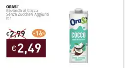 Prezzemolo e Vitale ORASI' Bevanda al Cocco Senza Zuccheri Aggiunti offerta