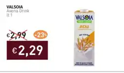 Prezzemolo e Vitale VALSOIA Avena Drink offerta