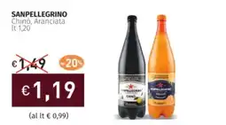 Prezzemolo e Vitale SANPELLEGRINO Chinò, Aranciata offerta