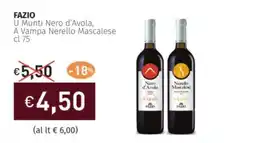 Prezzemolo e Vitale FAZIO U Munti Nero d'Avola, A Vampa Nerello Mascalese offerta