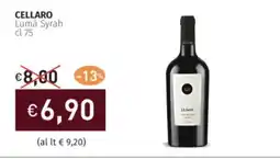 Prezzemolo e Vitale CELLARO Lumà Syrah offerta