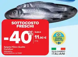 Carrefour Spigola Filiera Qualità Carrefour offerta