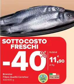 Carrefour Market Branzino Filiera Qualità Carrefour offerta