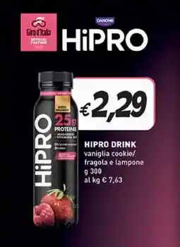 Coal HIPRO DRINK vaniglia cookie/ fragola e lampone offerta