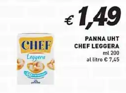 Coal Panna uht chef leggera offerta
