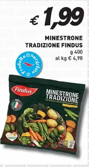 Coal Minestrone tradizione FINDUS offerta