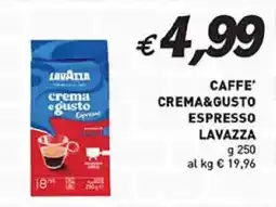 Coal Caffe' crema&gusto espresso LAVAZZA offerta