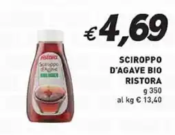 Coal Sciroppo d'agave bio RISTORA offerta