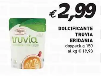 Coal Dolcificante truvia ERIDANIA offerta