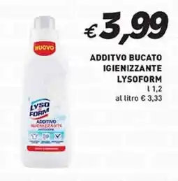 Coal Additvo bucato igienizzante LYSOFORM offerta