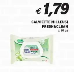 Coal Salviette milleusi FRESH&CLEAN offerta