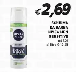 Coal Schiuma da barba nivea men sensitive offerta