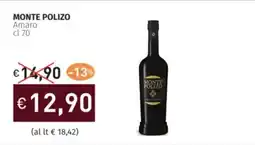 Prezzemolo e Vitale MONTE POLIZO Amaro offerta