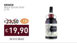 Prezzemolo e Vitale KRAKEN Black Spiced Rum offerta