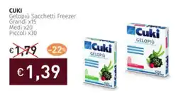 Prezzemolo e Vitale CUKI Gelopiù Sacchetti Freezer offerta