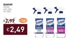Prezzemolo e Vitale QUASAR Spray vari tipi offerta
