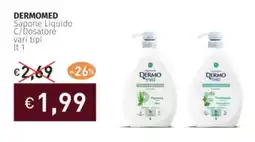 Prezzemolo e Vitale DERMOMED Sapone Liquido C/Dosatore vari tipi offerta