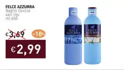 Prezzemolo e Vitale FELCE AZZURRA Bagno Doccia vari tipi offerta