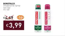 Prezzemolo e Vitale BOROTALCO Deodorante Spray vari tipi offerta
