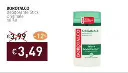Prezzemolo e Vitale BOROTALCO Deodorante Stick Originale offerta
