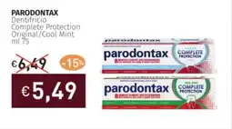 Prezzemolo e Vitale PARODONTAX Dentifricio Complete Protection Original/Cool Mint offerta
