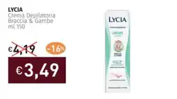 Prezzemolo e Vitale LYCIA Crema Depilatoria Braccia & Gambe offerta