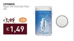 Prezzemolo e Vitale COTONEVE Aqua Life Dischetti Maxi offerta