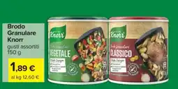 Carrefour BRODO GRANULARE KNORR offerta