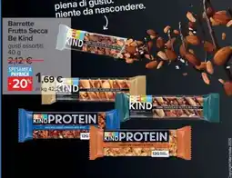 Carrefour Barrette Frutta Secca Be Kind offerta