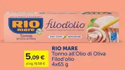 Carrefour RIO MARE Tonno all’Olio di Oliva Filod’olio offerta