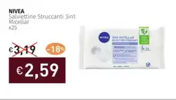 Prezzemolo e Vitale NIVEA Salviettine Struccanti 3in1 Micellar offerta