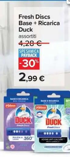 Carrefour Fresh Discs Base + Ricarica Duck offerta